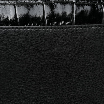 Givenchy Calfskin Crocodile Embossed Medium Antigona Black 12 of 13