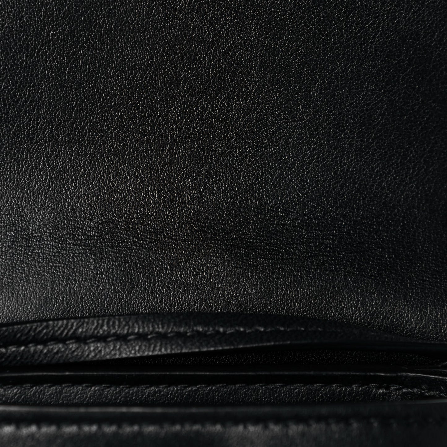Nappa Intrecciato Crossbody Coin Pouch Black
