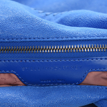 Stella McCartney Shaggy Deer Falabella Fold Over Tote Bright Blue 6 of 7