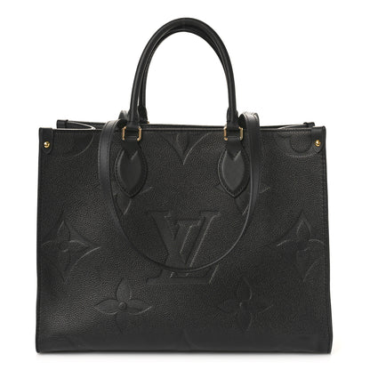 Louis Vuitton Empreinte Monogram Giant Onthego MM Black 1 of 8