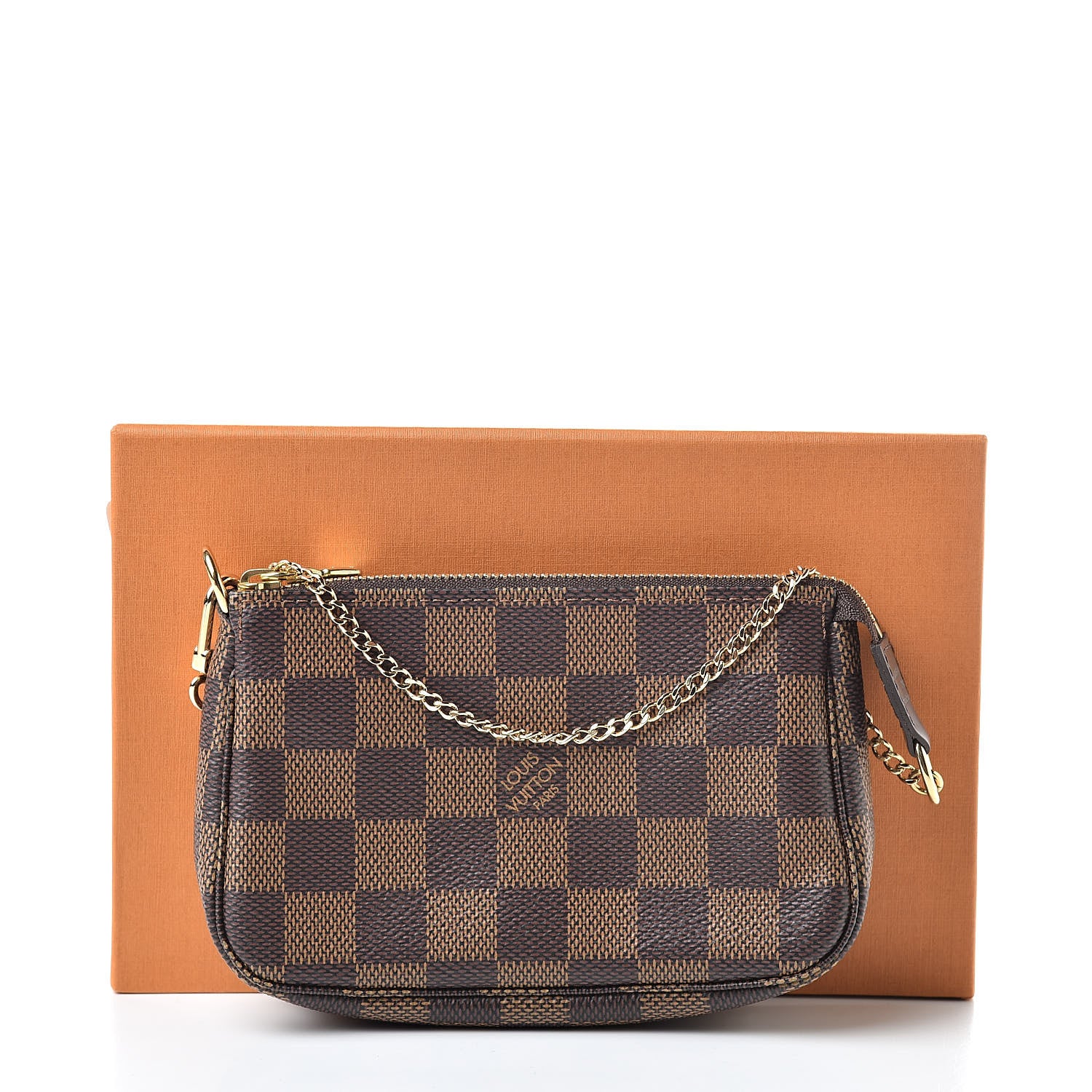 Louis Vuitton Damier Ebene Mini Pochette Accessories 8 of 8