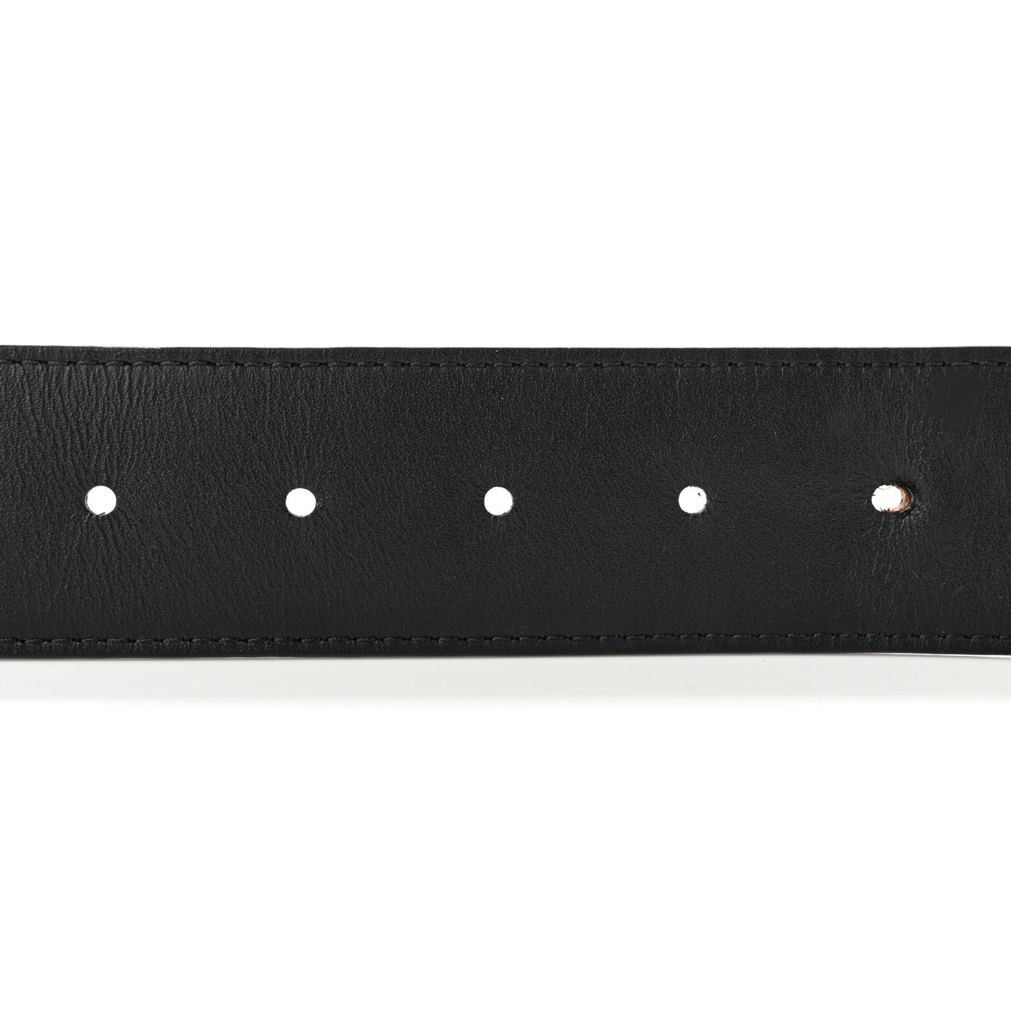 Calfskin Monogram 40mm LV Initiales Reversible Belt 95 38 Black