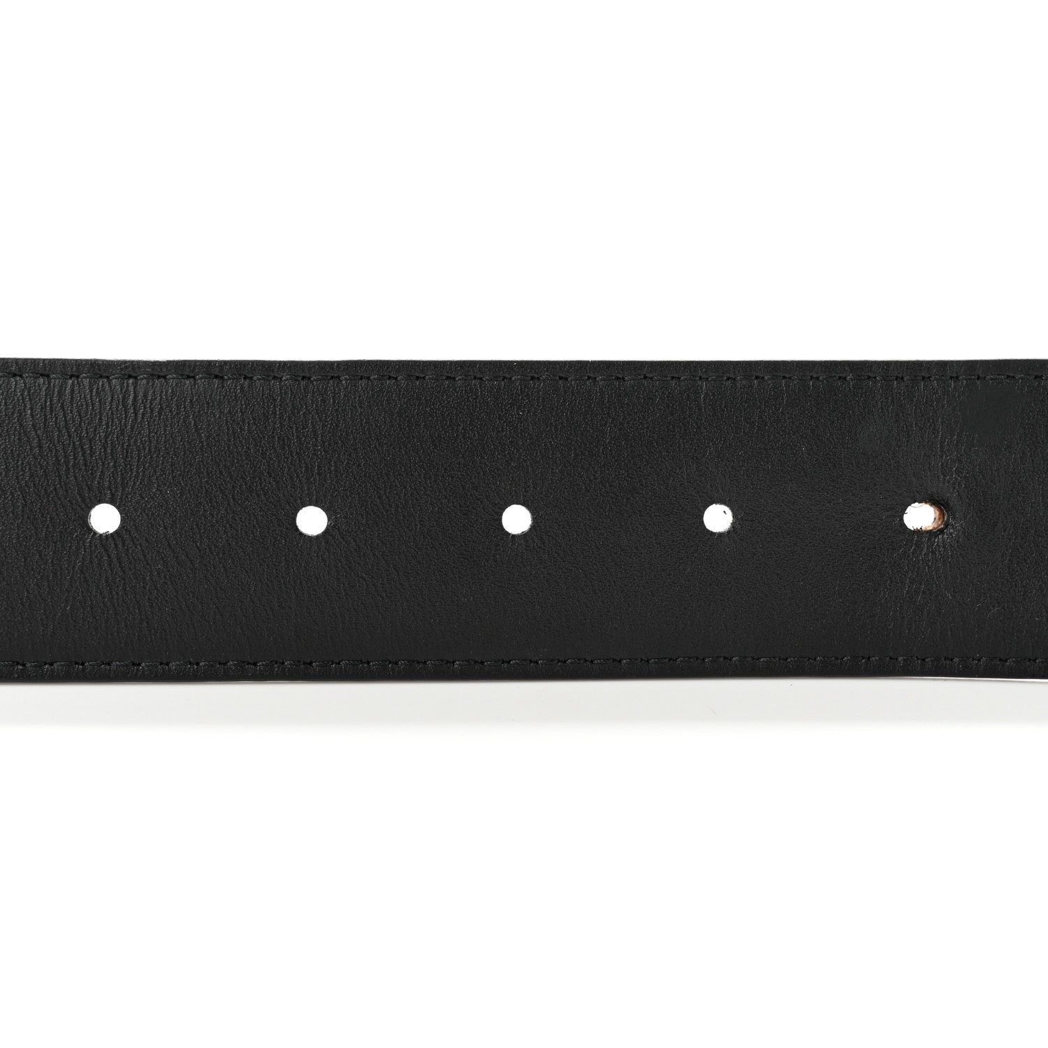 Louis Vuitton Calfskin Monogram 40mm LV Initiales Reversible Belt 95 38 Black 5 of 6