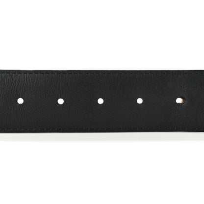 Louis Vuitton Calfskin Monogram 40mm LV Initiales Reversible Belt 95 38 Black 5 of 6