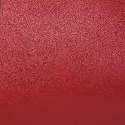 Saint Laurent Calfskin Small Classic Y Cabas Rouge Orient 17 of 20