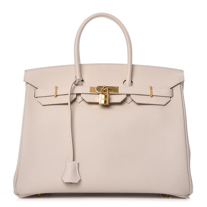 Hermes Epsom Birkin 35 Craie 1 of 55