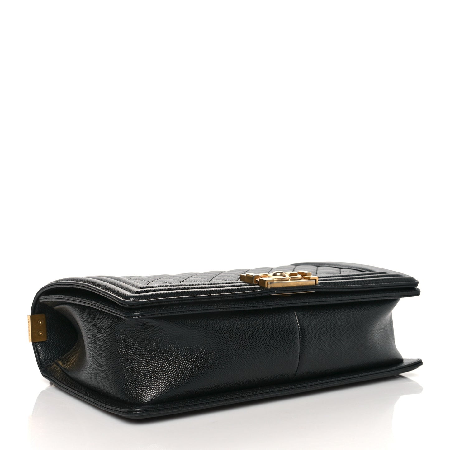 Caviar Quilted New Medium Boy Flap Black