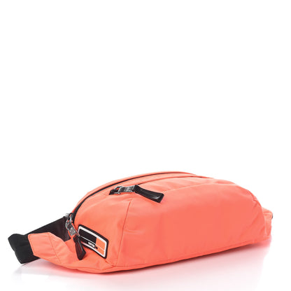 Prada Nylon Montagna Belt Bag Arancio Fluo 4 of 9