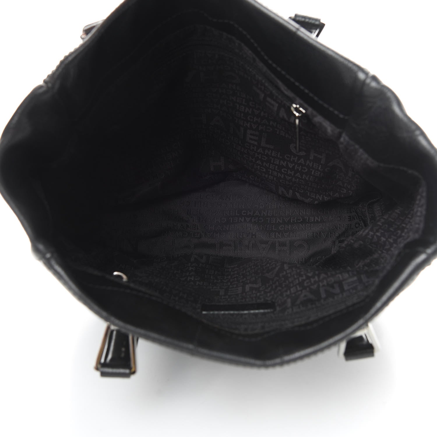 Chanel Caviar Square Stitched Tote Black 5 of 14