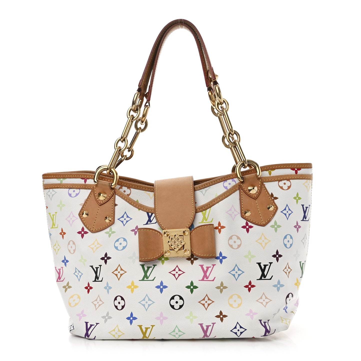 Monogram Multicolor Annie MM White