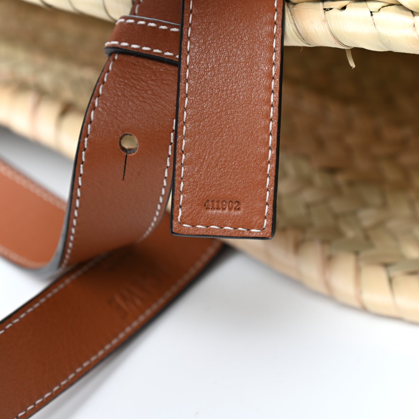 Raffia Basket Tote Bag Natural Tan