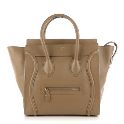 Celine Smooth Calfskin Mini Luggage Camel 1 of 8