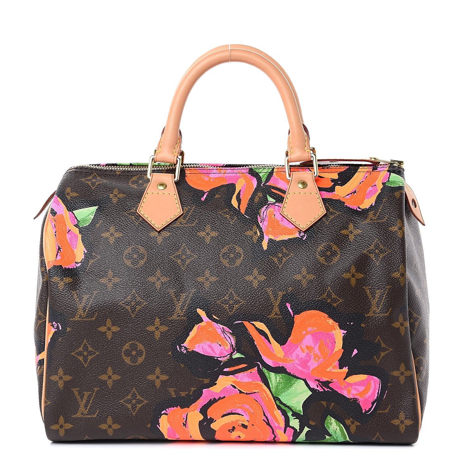 Louis Vuitton Monogram Roses Speedy 30 1 of 10