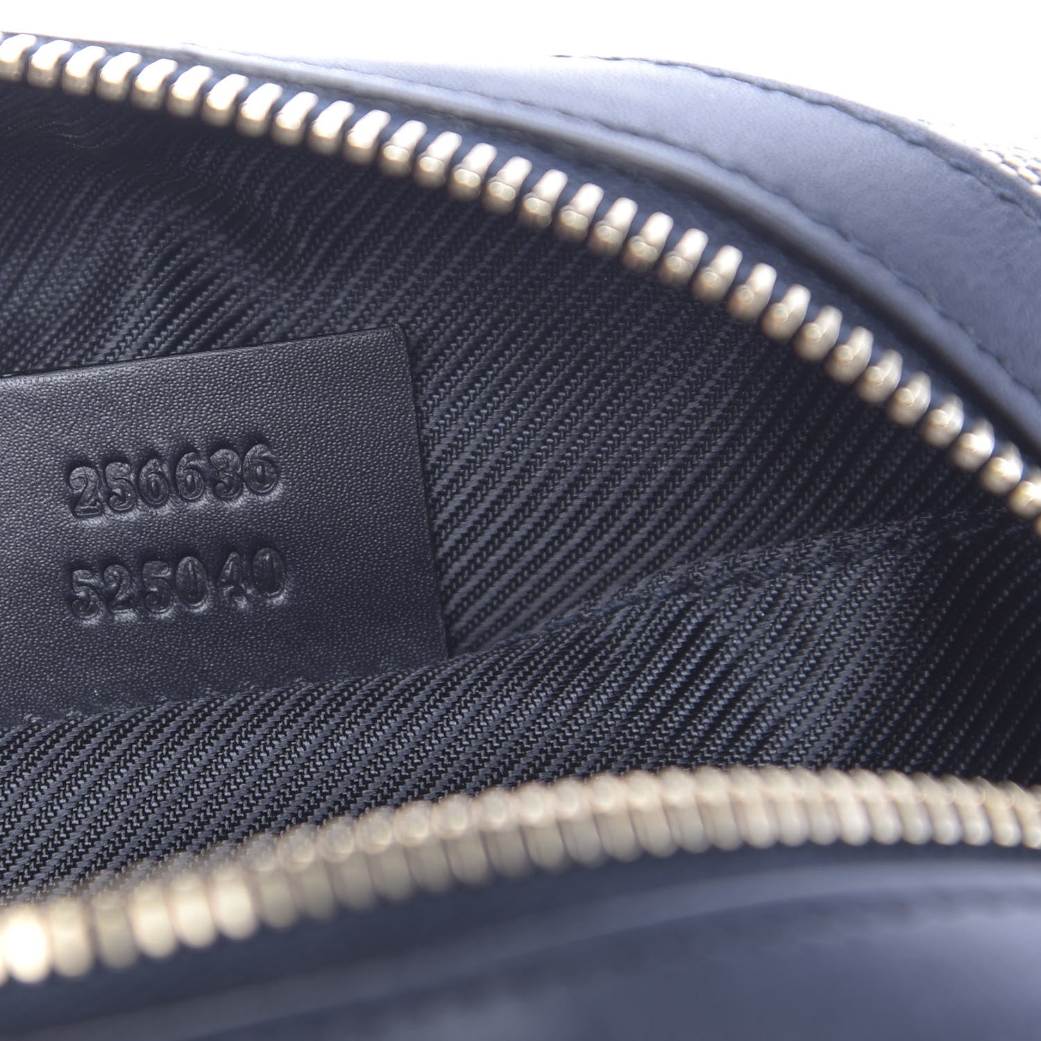 Gucci Monogram Web Small Cosmetic Case Navy 7 of 9