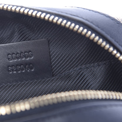 Gucci Monogram Web Small Cosmetic Case Navy 7 of 9