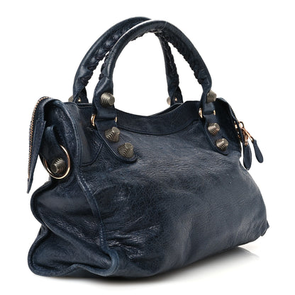 Balenciaga Agneau Giant 21 Rose Gold Hardware City Dark Night 4 of 11