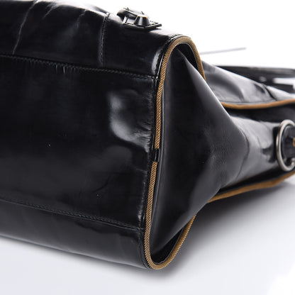 Balenciaga Glazed Calfskin Classic Hardware City Black 9 of 17