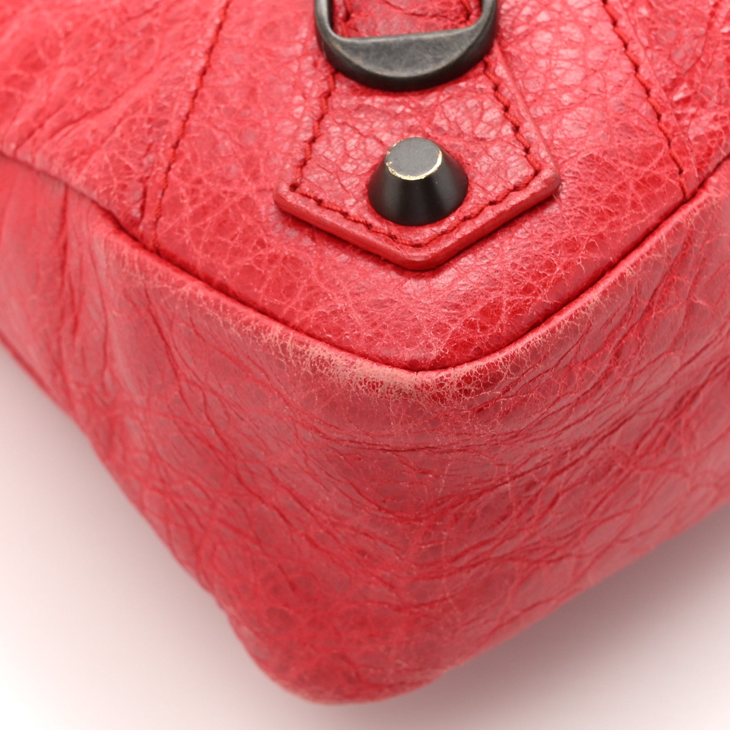 Balenciaga Agneau Classic Hardware First Rouge Cardinal 11 of 16