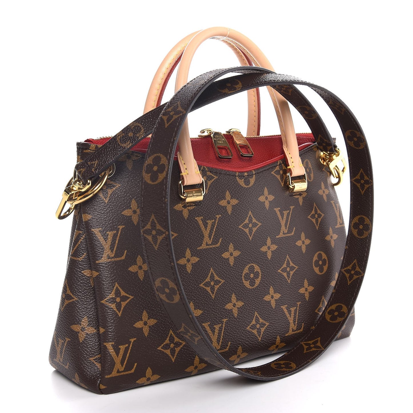 Monogram Pallas BB Cherry