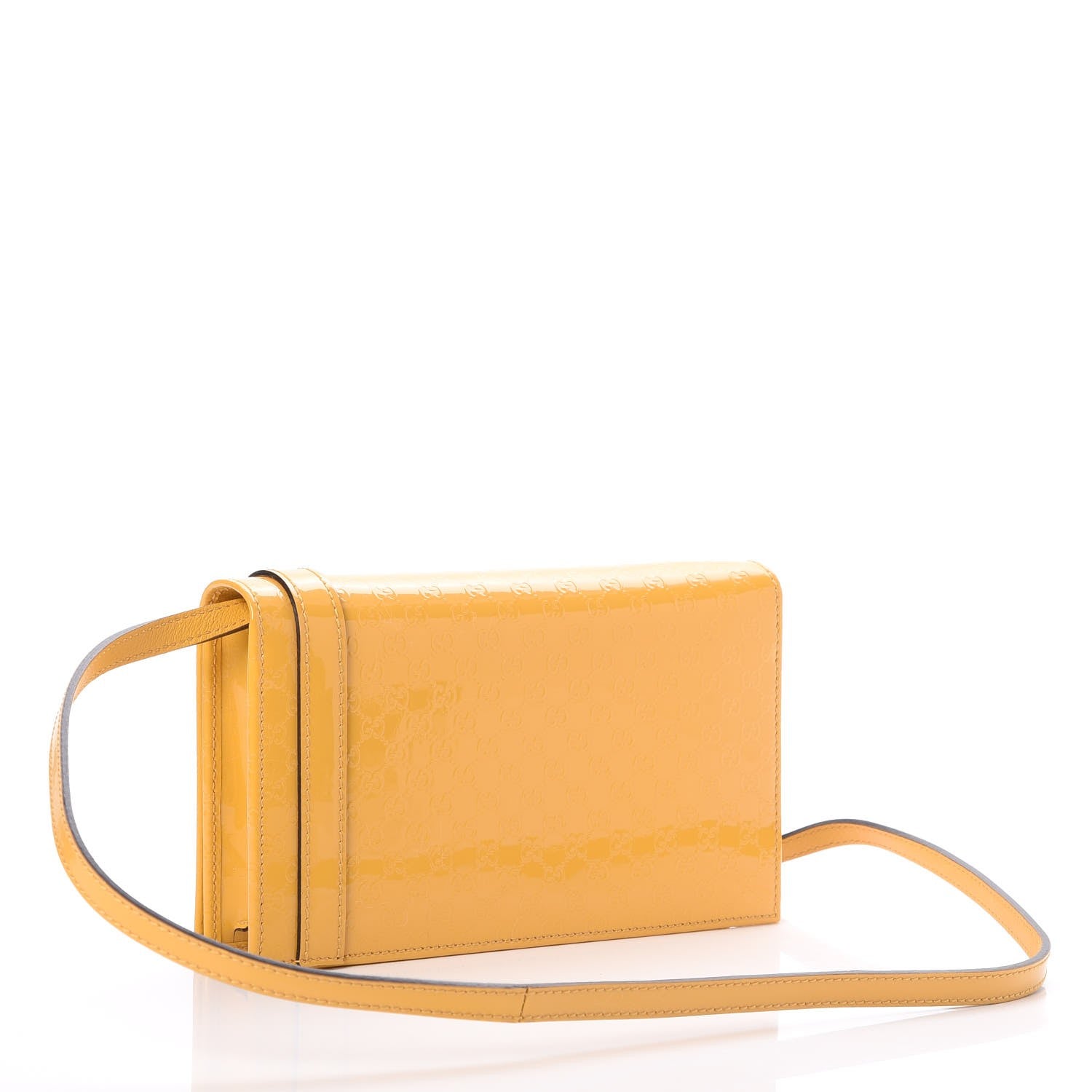 Gucci Patent Microguccissima Mini Nice Wallet Bumblebee 3 of 8