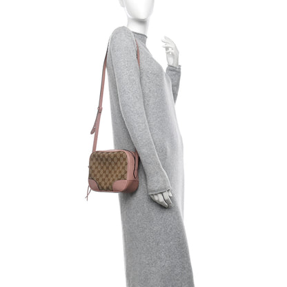 Gucci Monogram Mini Bree Messenger Bag Beige Soft Pink 2 of 10