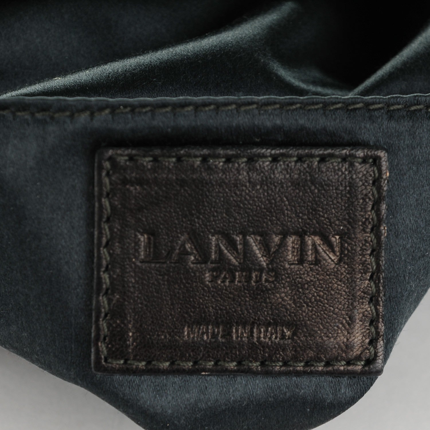 Lanvin Satin Quilted Mini Happy Pop Crossbody Black 8 of 8