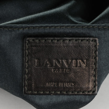 Lanvin Satin Quilted Mini Happy Pop Crossbody Black 8 of 8