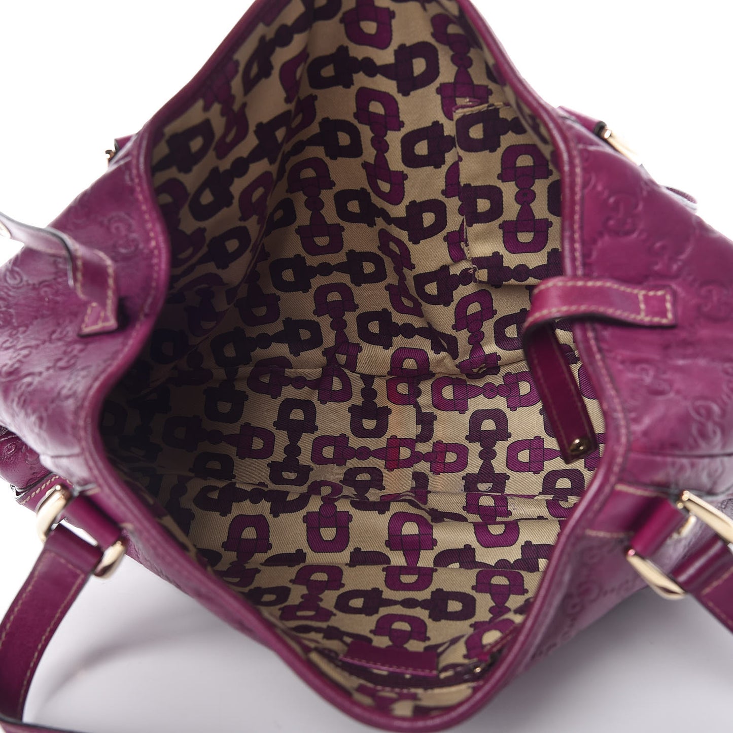 Guccissima Medium Abbey Shoulder Bag Purple