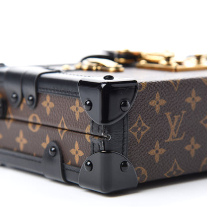 Louis Vuitton Monogram Petite Malle Black 6 of 11