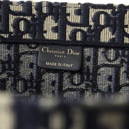 Christian Dior Oblique Book Tote Blue Multicolor 6 of 9