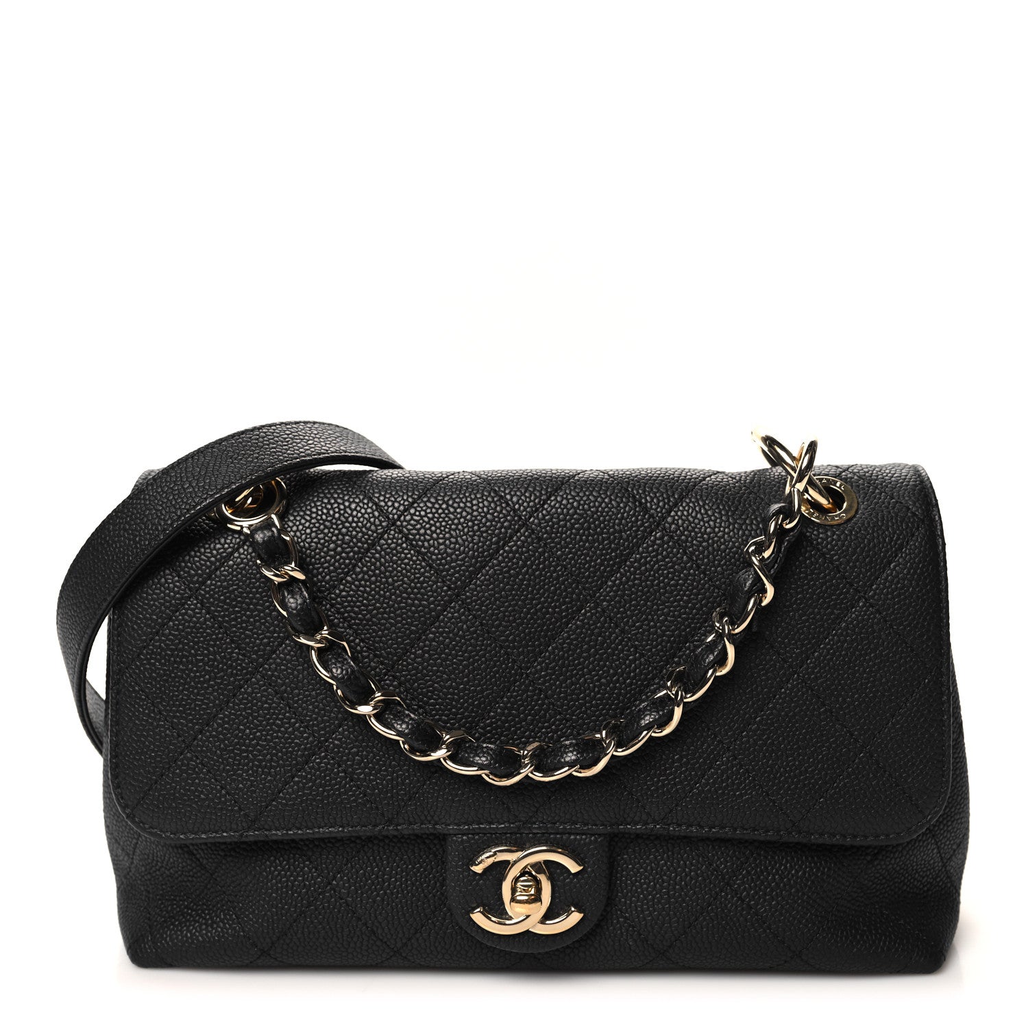 Chanel Caviar Quilted City Walk Flap Black 1 of 11