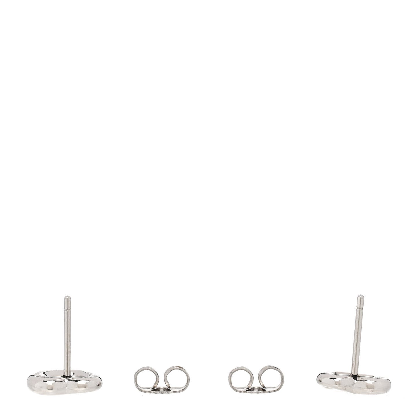 Platinum Diamond Elsa Peretti Open Heart Earrings