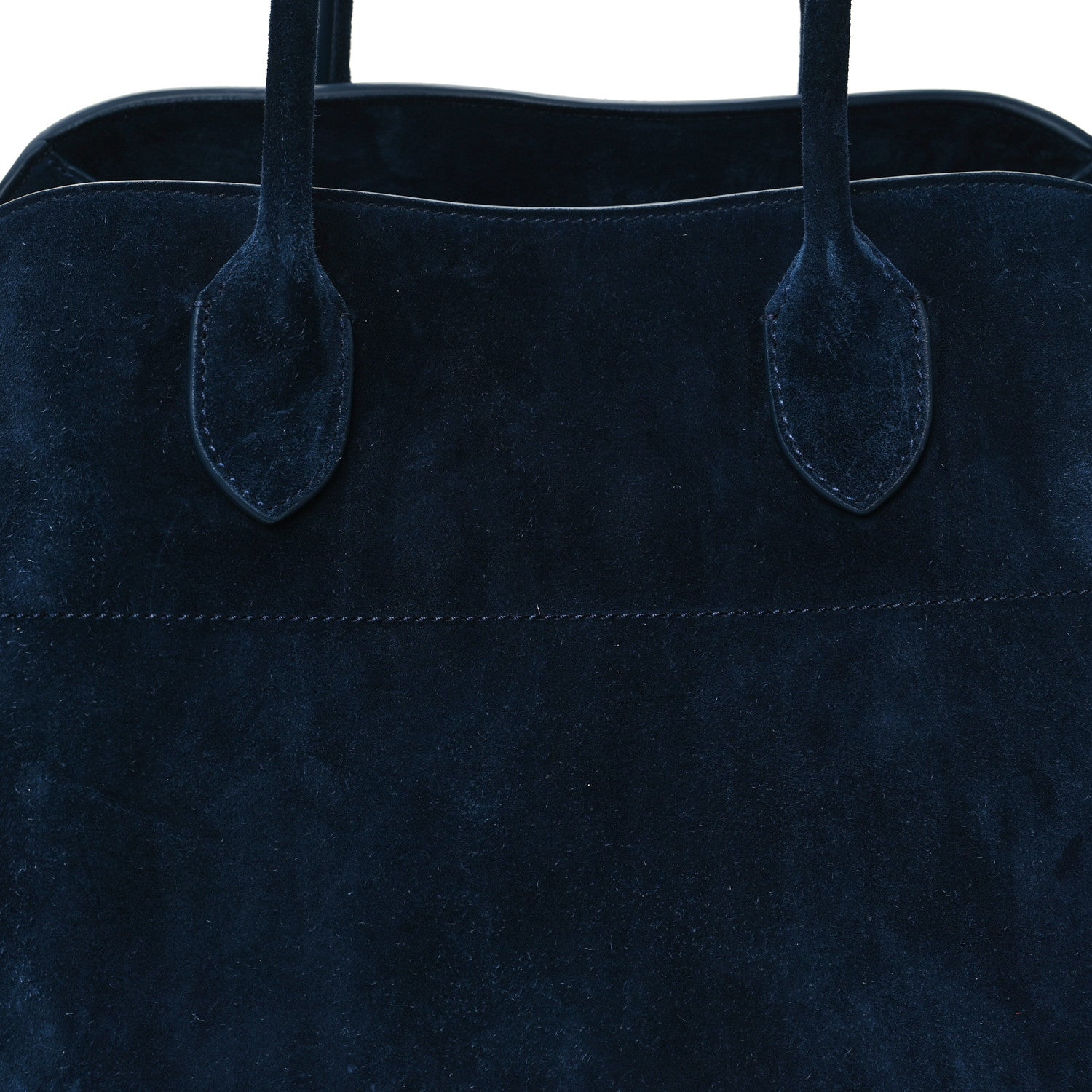 The Row Suede Soft Margaux 15 Navy 7 of 9