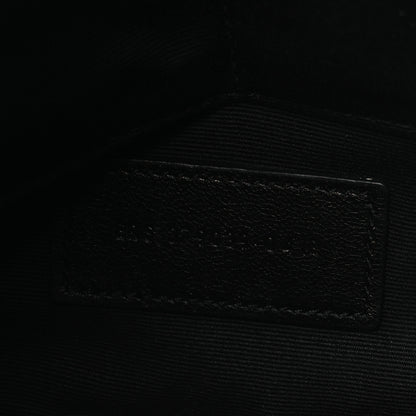 Saint Laurent Calfskin Matelasse Chevron Monogram A5 Wristlet Black 7 of 14