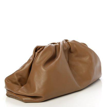 Bottega Veneta Smooth Butter Calf The Pouch Oversized Clutch Cammello 3 of 8