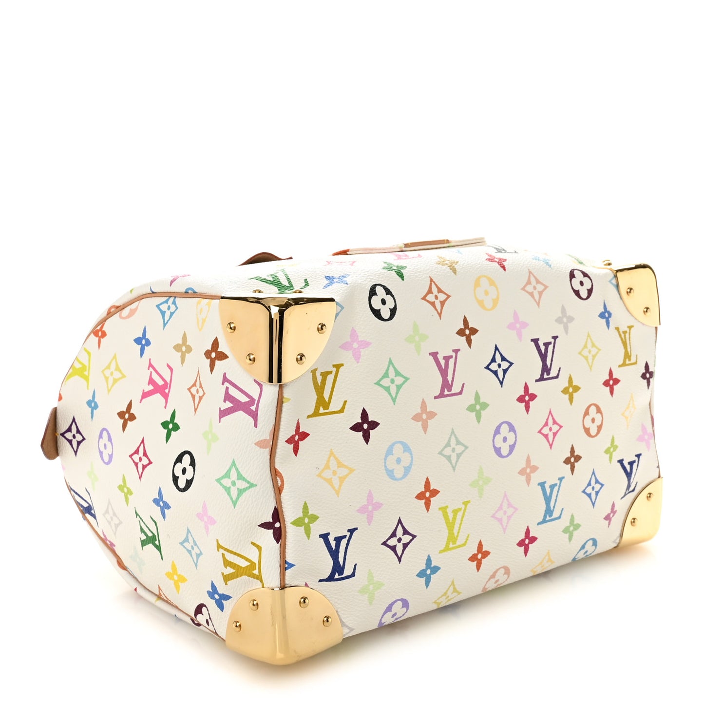 Monogram Multicolor Speedy 30 White
