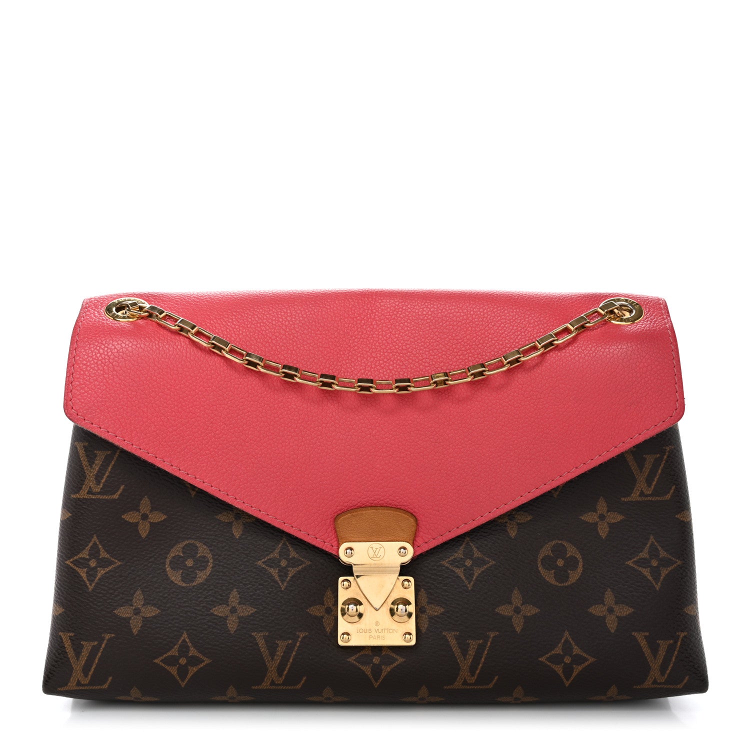 Louis Vuitton Monogram Pallas Chain Rose Litchi 1 of 9