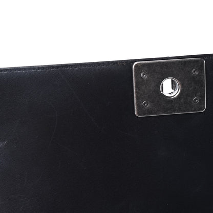 Chanel Lambskin Quilted Medium Boy Flap Black 6 of 10