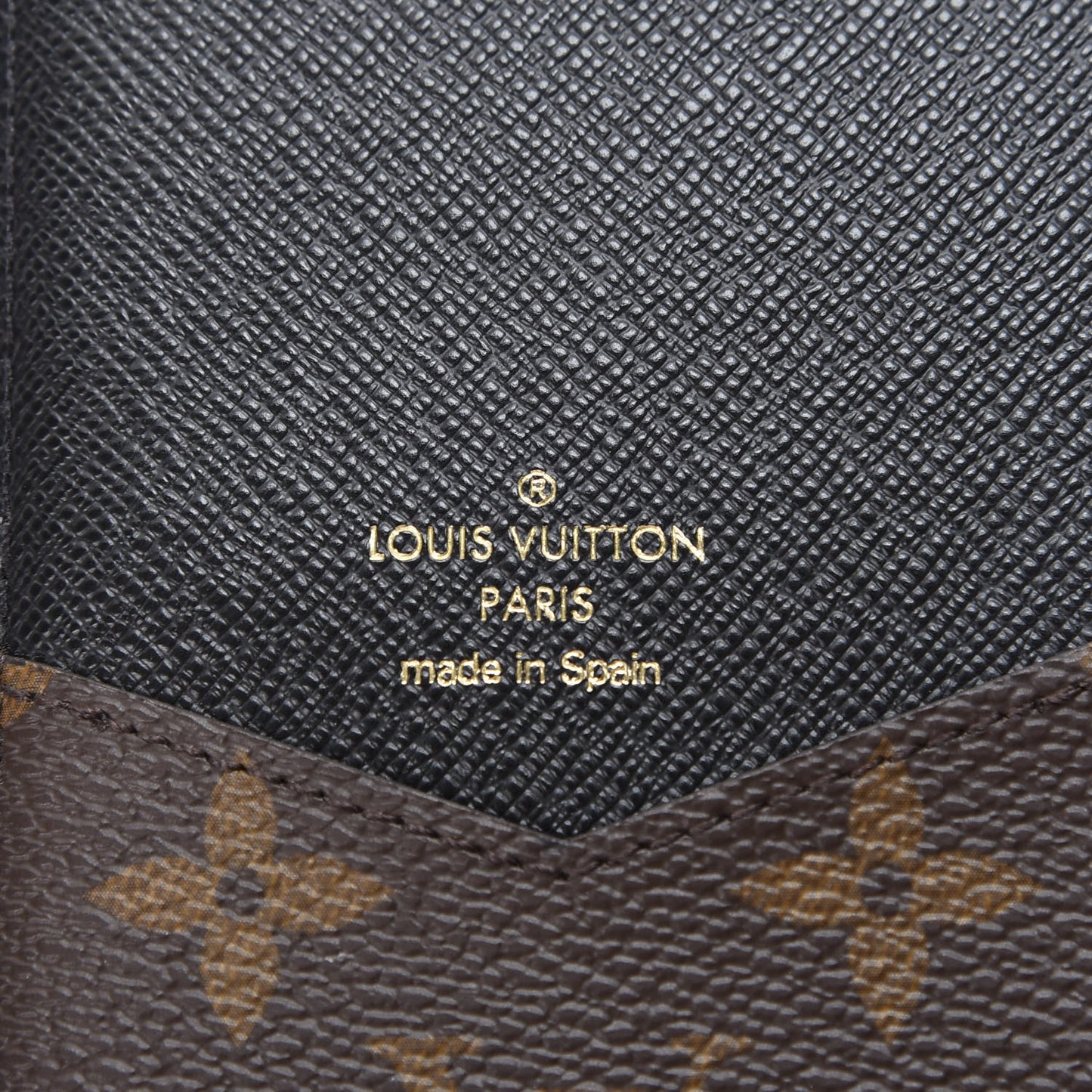 Monogram iPhone XS Max Folio Case Black
