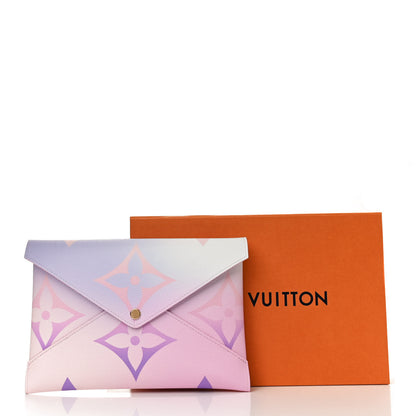 Louis Vuitton Monogram Giant Spring In The City Large Kirigami Pochette Sunrise Pastel 11 of 11