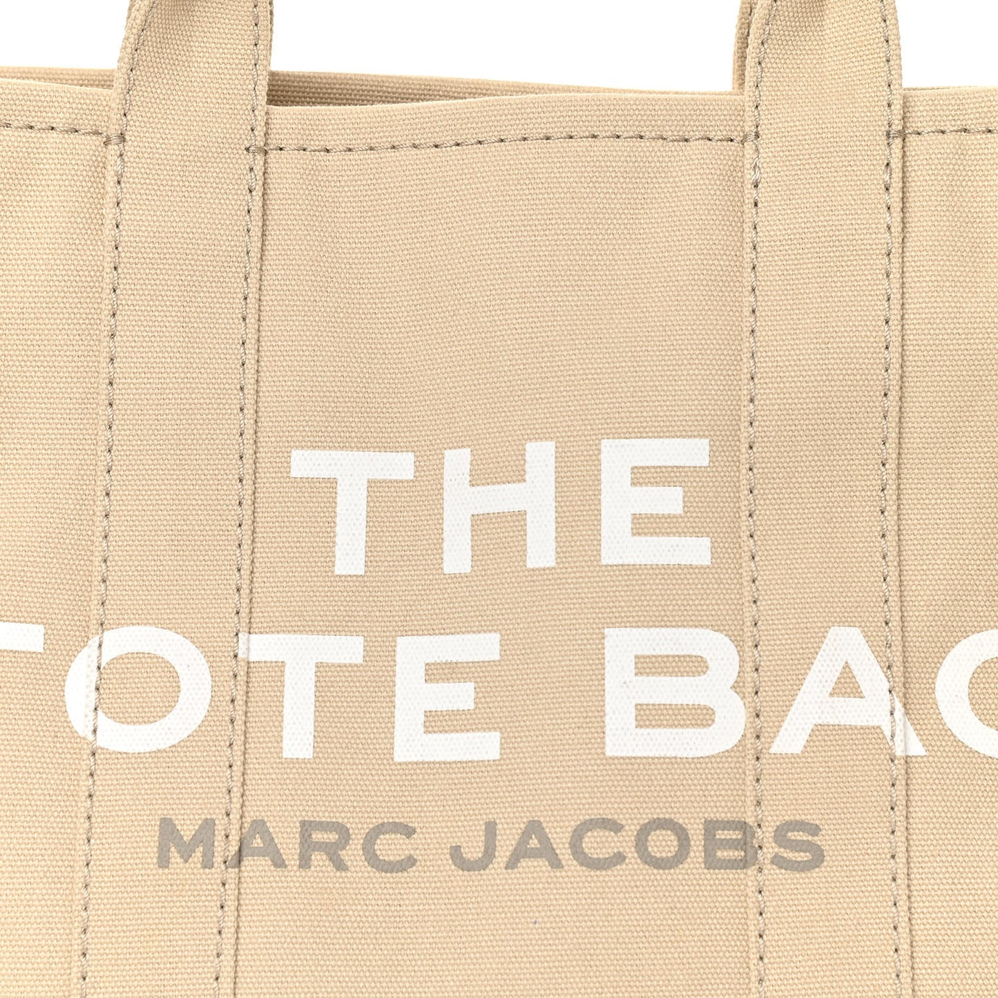 Cotton Canvas Medium The Traveler Tote Bag Beige