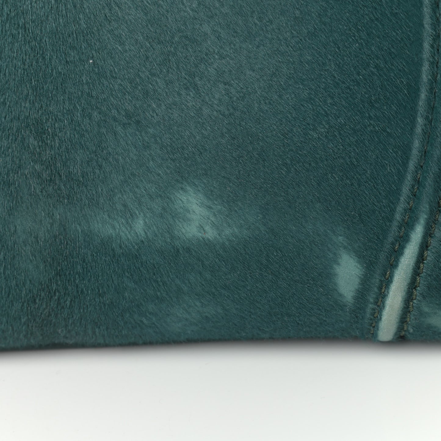 Pony Hair Medium Phantom Luggage Jade