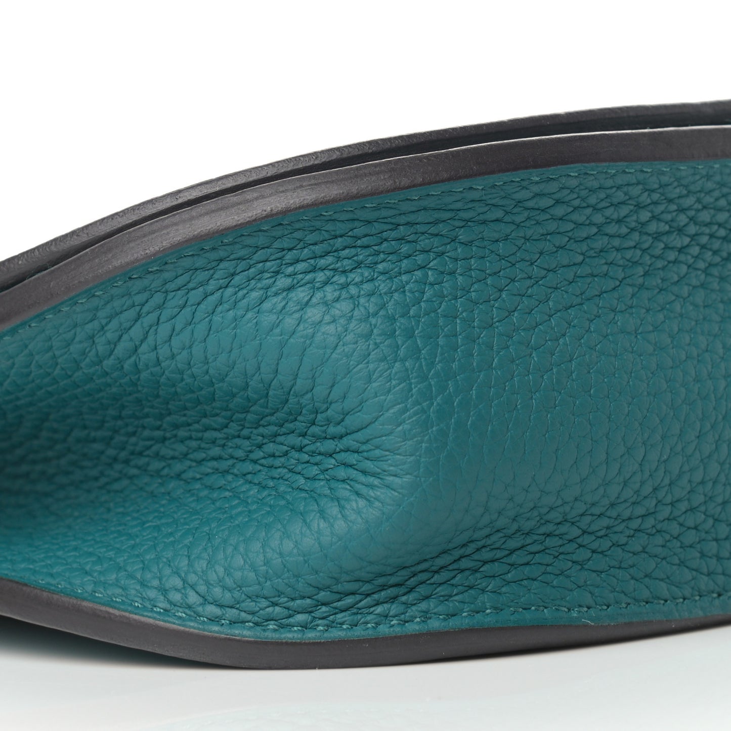 Taurillon Clemence Chevre Mysore Saut 25 Vert Bosphore
