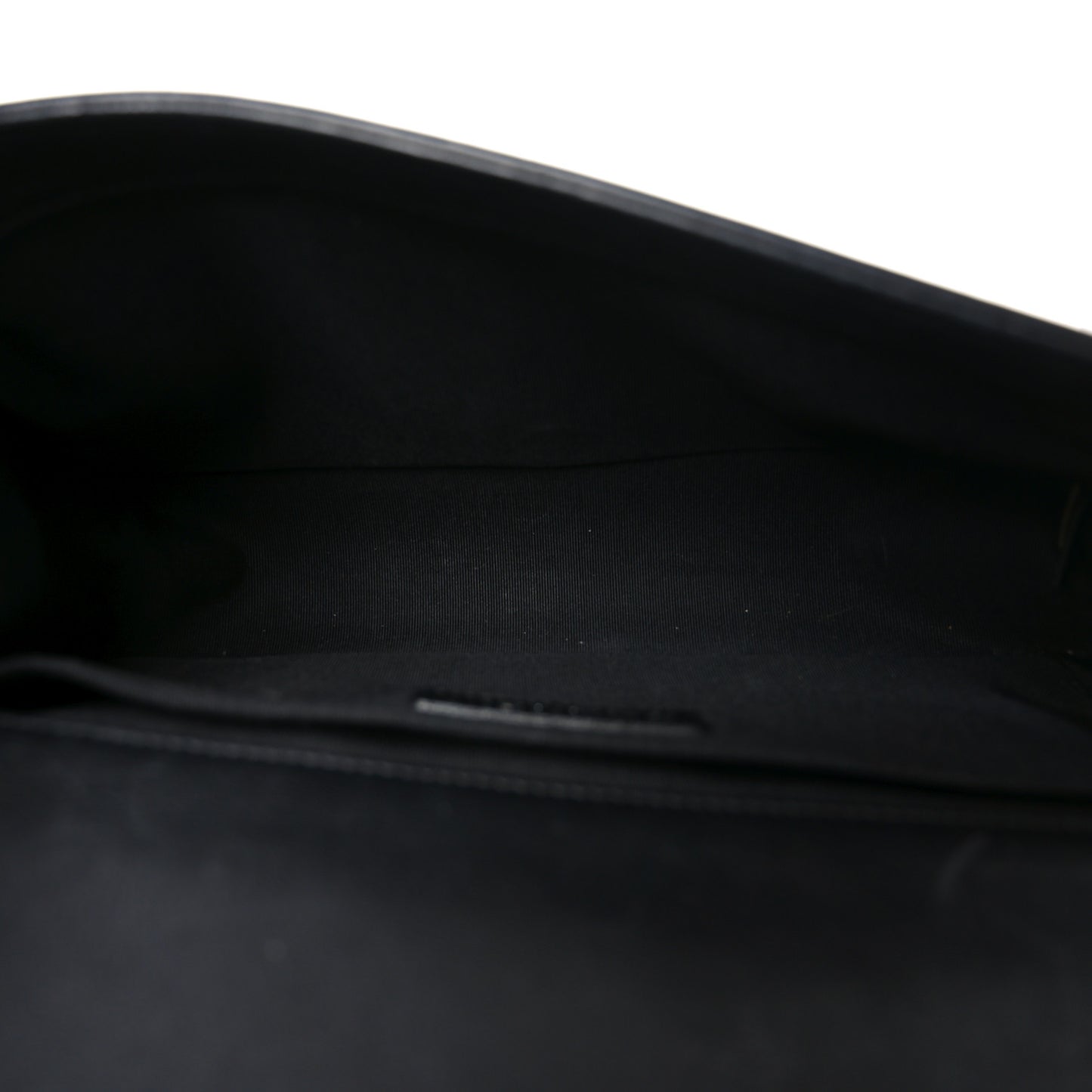Calfskin Quilted Medium Boy Flap Black