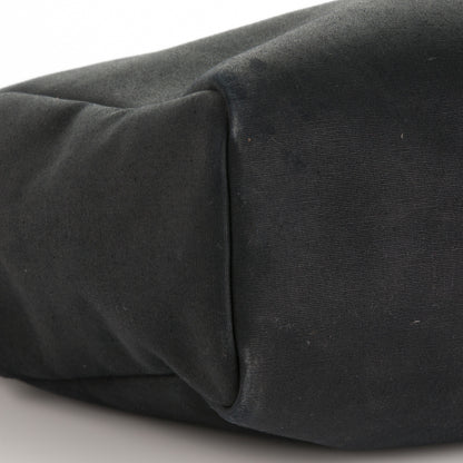 Hermes Toile Vache Calfskin Herbag 39 GM Black 8 of 9