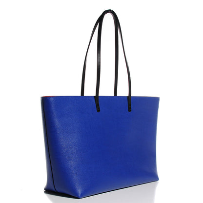 Fendi Vitello Elite Cuoio Monster Buggies Medium Roll Tote Blue Neon Black Multicolor Rosso Scuro 3 of 9