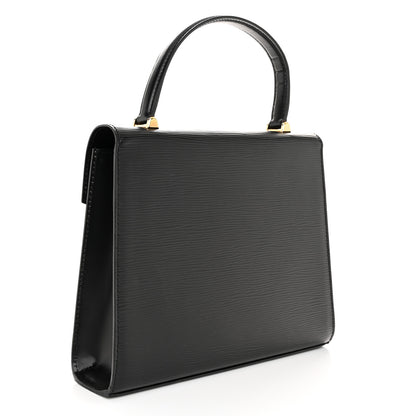 Louis Vuitton Epi Malesherbes Black 3 of 9