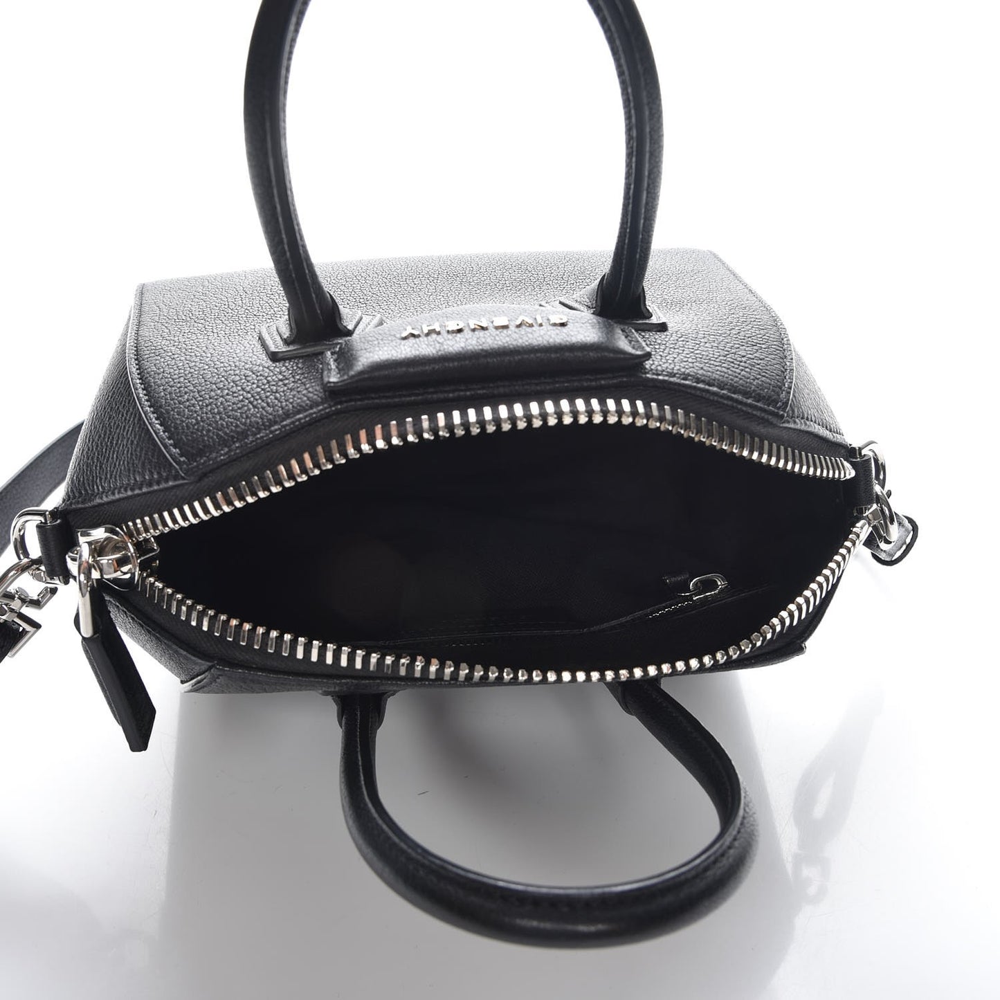 Sugar Goatskin Mini Antigona Black