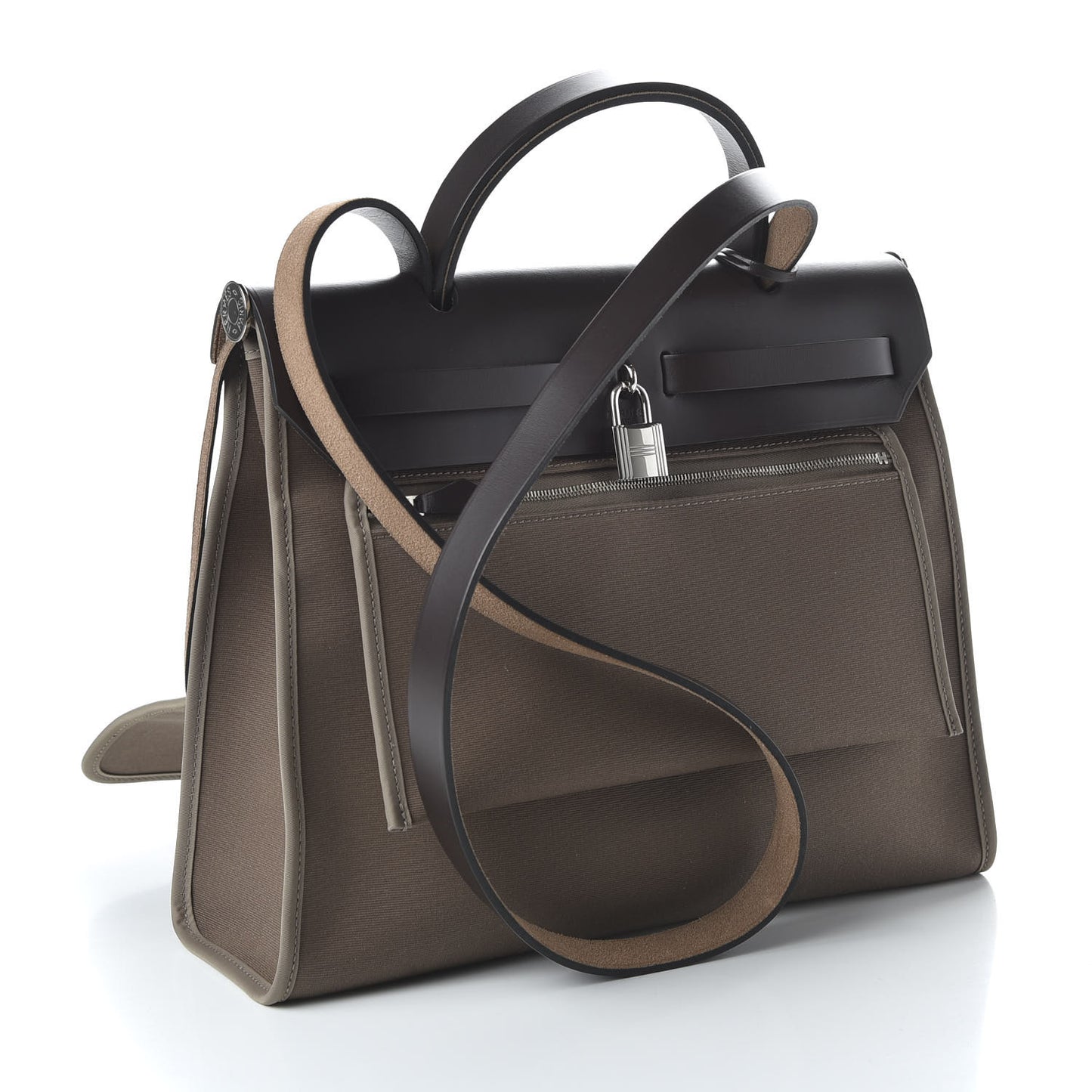 Vache Hunter Toile Herbag Zip 31 PM Etoupe Ebene