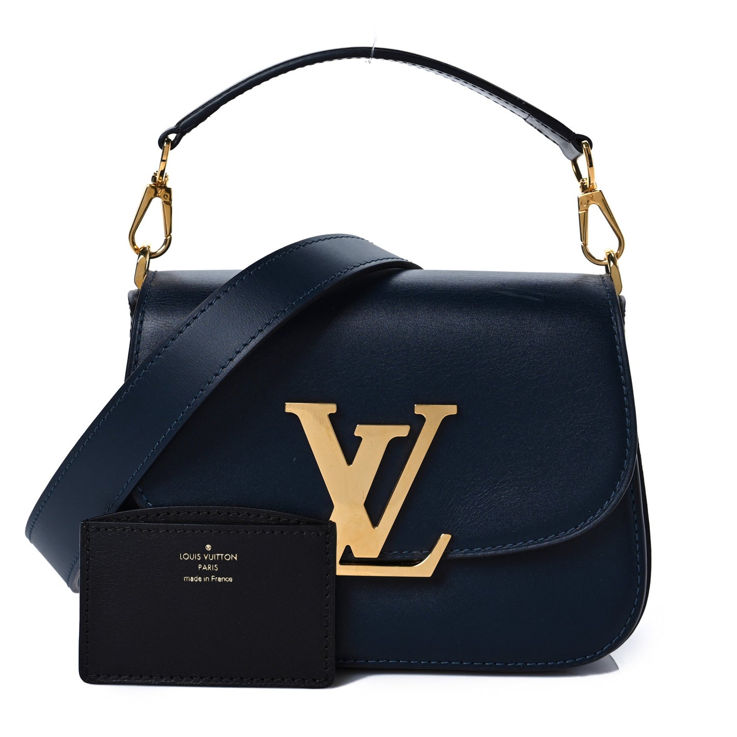 Box Calfskin Vivienne LV Navy